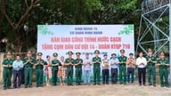 Gia Lai: Projekt dotyczący czystej wody przekazany mieszkańcom regionu przygranicznego.