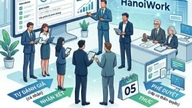 HanoiWork dijital çalışma ortamında OKR/KPI yönetim sisteminin geniş ölçekli olarak uygulanması için gerekli içerik ve koşulların hazırlanması.
