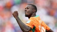 Live football match: Curacao 0-2 Ivory Coast: Pepe scores a brace.