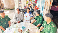 ចំណងមិត្តភាពរវាងយោធា និងប្រជាជននៅតំបន់ព្រំដែនឆ្នេរសមុទ្រ។