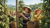 Pepper prices today, June 26th: Stable, highest price 139,000 VND/kg