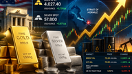 Giá vàng thế giới sáng 26/6 trở lại mức 4.000 USD