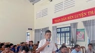 Xã Nam Giang tổ chức diễn đàn nhân dân góp ý xây dựng cán bộ