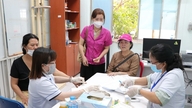 Ho Chi Minh şehrinde ortalama olarak her gün 3.300'den fazla kişiye sağlık kontrolü yapılıyor.