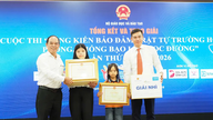 60 học sinh nhận giải thưởng tại cuộc thi sáng kiến về phòng chống bạo lực học đường