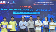 UEH STEM- ja droonikilpailun erinomaisten joukkueiden palkitseminen - Vinh Long 2026