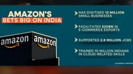 Amazon investoi Intiaan 13 miljardia dollaria lisää.