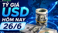 USD-växelkursen idag, 26 juni: Den amerikanska dollarn föll kraftigt både på banker och på svarta marknaden.