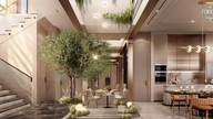 El Fullton Regal: Patios interiores y opciones de vivienda con propósito en la ciudad moderna.