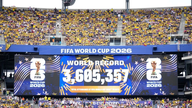 Piala Dunia 2026 secara resmi memecahkan rekor sejarah untuk jumlah penonton.
