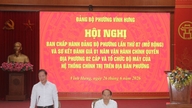 Sectorul Vinh Hung analizează un an de implementare a sistemului de guvernare pe două niveluri.