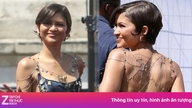 Váy mạng nhện trên người Zendaya gây sốt