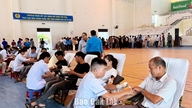 ได้รับโลหิตจำนวน 231 ยูนิต จากเจ้าหน้าที่ สมาชิกสหภาพแรงงาน และคนงานในเขตตะวันออกของจังหวัด