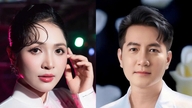 Conheça as cantoras Duyen Quynh e Nguyen Phi Hung na Feira de Inscrições para Admissão Universitária na cidade de Ho Chi Minh.