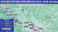 Menubuhkan Lembaga Semakan untuk menilai pelarasan pada projek kereta api Lao Cai-Hanoi-Hai Phong.