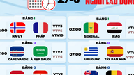 VM 2026-program i dag: Norge mod Frankrig, Uruguay mod Spanien