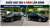 Membandingkan susut nilai Toyota Corolla Cross dan Mazda CX-5 selepas 6 tahun penggunaan.