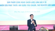 Vizeminister Nguyen Tri Thuc: Wissenschaftliche und technologische Errungenschaften mutig erproben und schnell in die medizinische Untersuchung und Behandlung einführen.