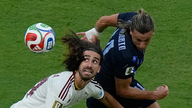 Uruguai 0-1 Espanha (primeiro tempo): Os atuais campeões europeus têm sorte.