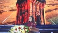 Åbningsceremoni for Cham Kulturfestival i Khanh Hoa