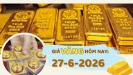 قیمت طلا امروز، 27 ژوئن: شمش طلا 1.5 میلیون دونگ ویتنام در هر اونس افزایش یافت.