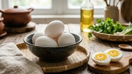 Утиные яйца – продукт, питающий инь и восполняющий кровь.