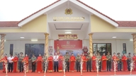 Peresmian Situs Sejarah Nasional Hon Da Bac yang telah ditingkatkan.