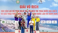 Dong Nai vyhrává dvojitý šampionát na mistrovství Národního jógového klubu a mistrovství Národního jógového klubu pro mládež 2026.
