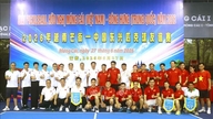 Pertukaran olahraga persahabatan antara Mong Cai (Vietnam) dan Dongxing (China) di perbatasan.