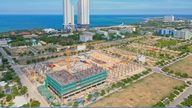 Hacom Ocean City 01 przyspiesza budowę mieszkań socjalnych wzdłuż wybrzeża Binh Son.