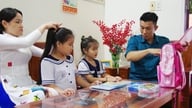 Familie - Un refugiu de pace în mijlocul valurilor râului Truong Sa.