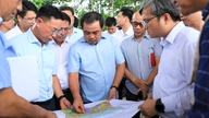 Secretarul Partidului din Hanoi: Pasajul subteran de la intersecția Co Linh va fi deschis traficului înainte de Anul Nou Lunar 2027.
