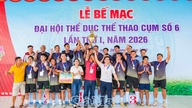 Tran Van Thoi commune won first place overall at the Cluster 6 Sports Festival.