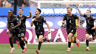 O Canadá garantiu uma emocionante vitória sobre a África do Sul nos últimos minutos das oitavas de final, conquistando assim uma vaga de ouro no torneio.