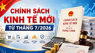 2026년 7월부터 일련의 새로운 경제 정책이 시행될 예정입니다.