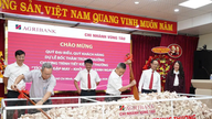 Die Agribank-Filiale in Vung Tau veranstaltete eine Tombola im Rahmen des Programms „Sammeln und Gewinnen – Jetzt grün starten“.