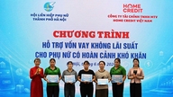 Đa dạng nguồn lực để hỗ trợ phụ nữ khó khăn