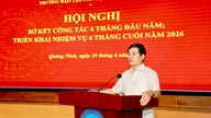 Nguyen Van Cu Kaderuddannelsesskole: Gennemgang af de første seks måneder og implementering af opgaver for årets sidste seks måneder.