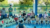 Free swimming lessons for underprivileged children.