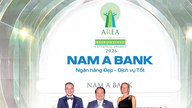 Nam A Bank recebe prêmio internacional por relatórios de desenvolvimento sustentável.