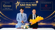 Van Phat Riverside diventa lo sponsor ufficiale della sede del programma televisivo Sao Mai Nhi 2026.