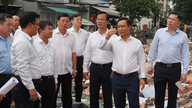 Ordförande för Ho Chi Minh-stadens folkkommitté, Nguyen Van Duoc: Strävar efter att slutföra Xuyen Tam-kanalprojektet i slutet av 2027.