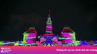 Paparan pemetaan 3D yang menakjubkan meraikan ulang tahun ke-50 Bandar Raya Ho Chi Minh.
