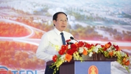Stavba projektu rychlostní silnice Hanoj ​​– Thai Nguyen – Cho Moi, která prochází třemi klíčovými lokalitami, byla oficiálně zahájena.