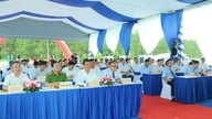 Byggeriet af komponentprojekt 1-2 af Ho Chi Minh City Ring Road 4-byggeinvesteringsprojektet begynder.