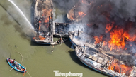 16 bot nelayan terbakar di Gia Lai: Pemilik bot berdepan risiko kehilangan segala-galanya, wilayah menyediakan bantuan segera.