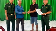 Border guards in Linh Huynh are assisting in finding the person who lost their wallet.
