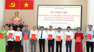 Binh Dong-distriktet har nå 30 nabolag etter omorganiseringen.