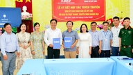 Tăng cường phối hợp tuyên truyền giữa Báo và Phát thanh, Truyền hình Khánh Hòa và xã Mỹ Sơn
