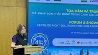 To pave the way for low-emission rice production, Hai Phong city organized a seminar on solutions for proper fertilization in rice cultivation.